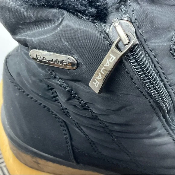 Pajar Boots Women’s Veronica 2.0 Winter Booties Winter Black Warm Snow Size 8.5 - Picture 7 of 13